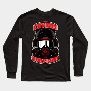 covid19 survivor Long Sleeve T-Shirt